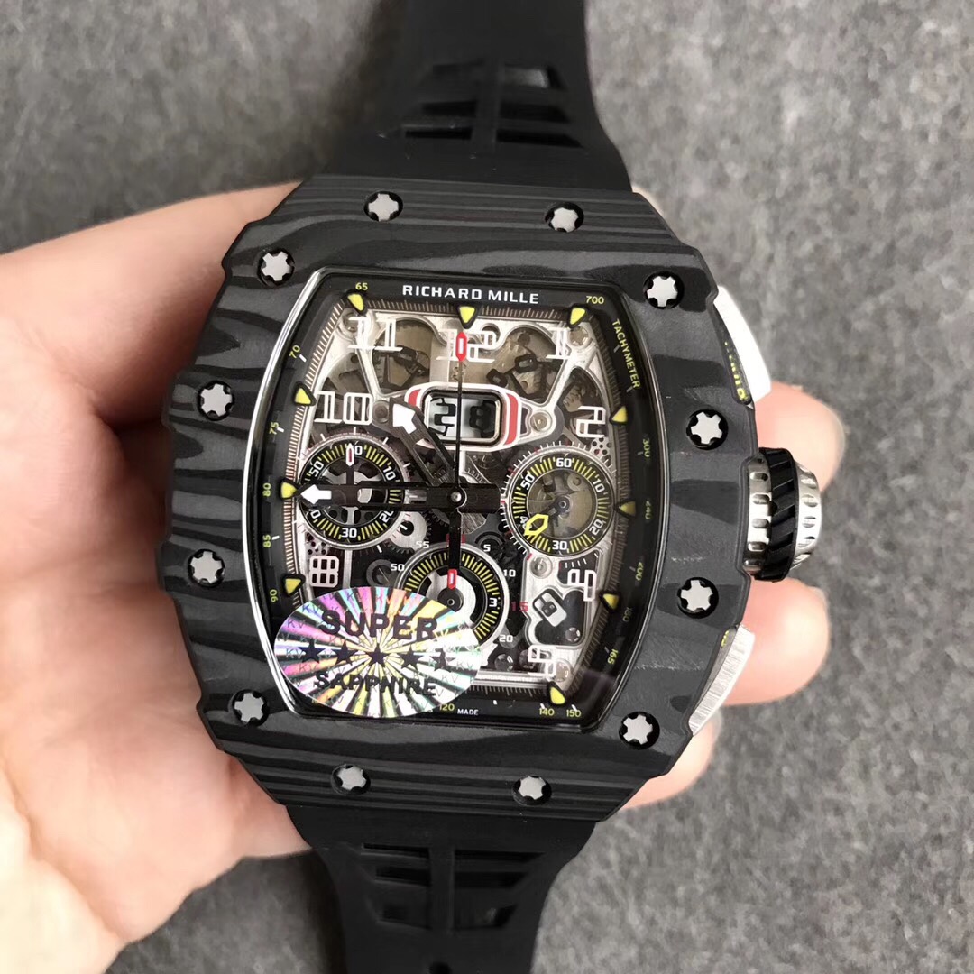 kv厂新品,理查德米勒rm011-03ntpt碳纤维壳款,正品全国都没几块,40x50