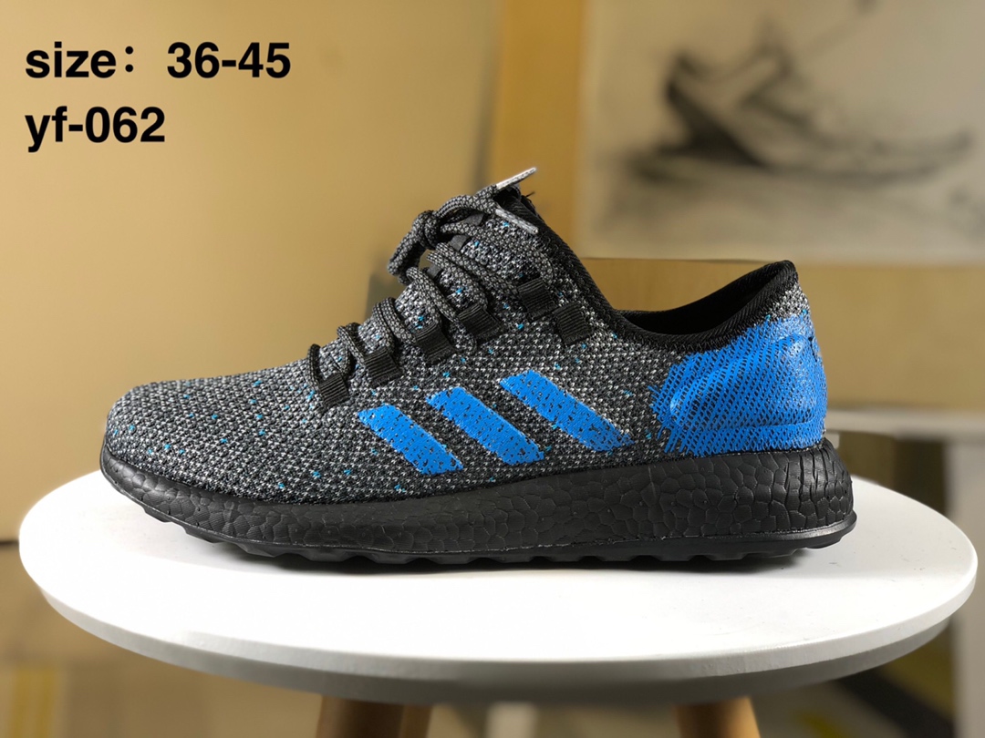 Adidas系列爆米花运动鞋 针织星空鞋面 爆米花大底 时尚潮流 潮人必备款！B3888