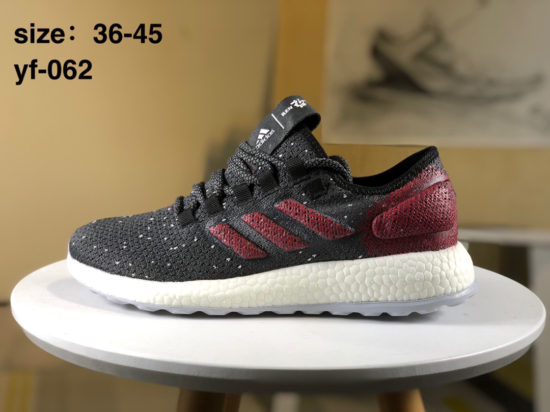 Adidas系列爆米花运动鞋 针织星空鞋面 爆米花大底 时尚潮流 潮人必备款！B3888