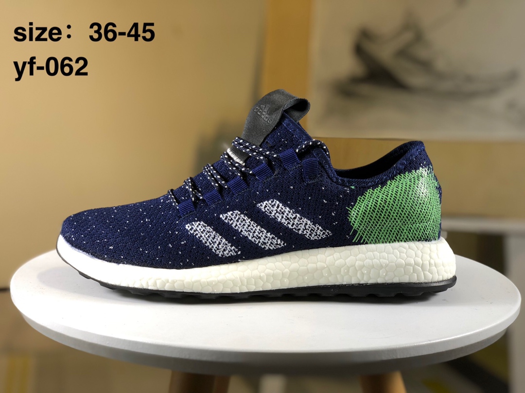 Adidas系列爆米花运动鞋 针织星空鞋面 爆米花大底 时尚潮流 潮人必备款！B3888