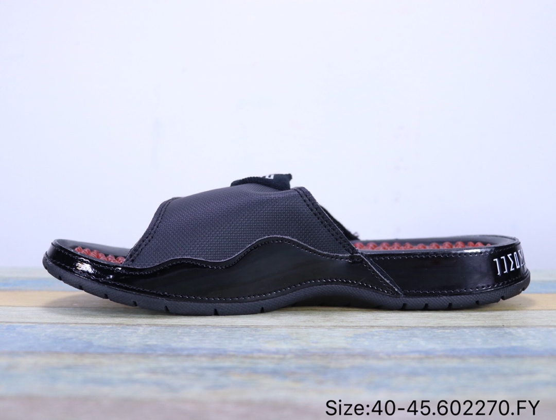 JORDAN HYDRO ⅩⅠ RETRO 乔丹魔术贴 按摩脚底颗粒 舒适 夏季清凉拖鞋 AA1336 602270