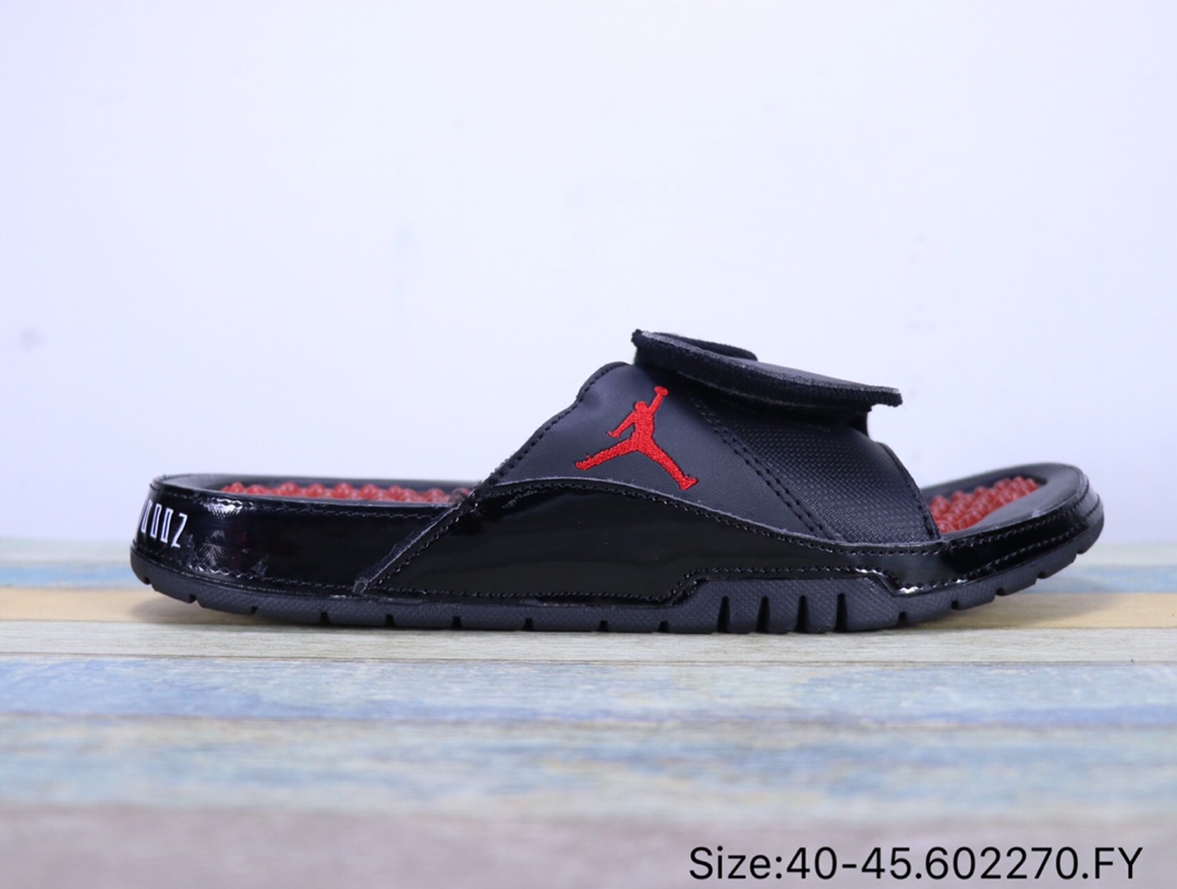 JORDAN HYDRO ⅩⅠ RETRO 乔丹魔术贴 按摩脚底颗粒 舒适 夏季清凉拖鞋 AA1336 602270