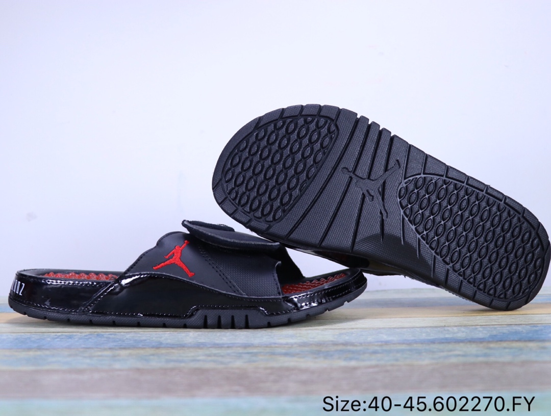 JORDAN HYDRO ⅩⅠ RETRO 乔丹魔术贴 按摩脚底颗粒 舒适 夏季清凉拖鞋 AA1336 602270