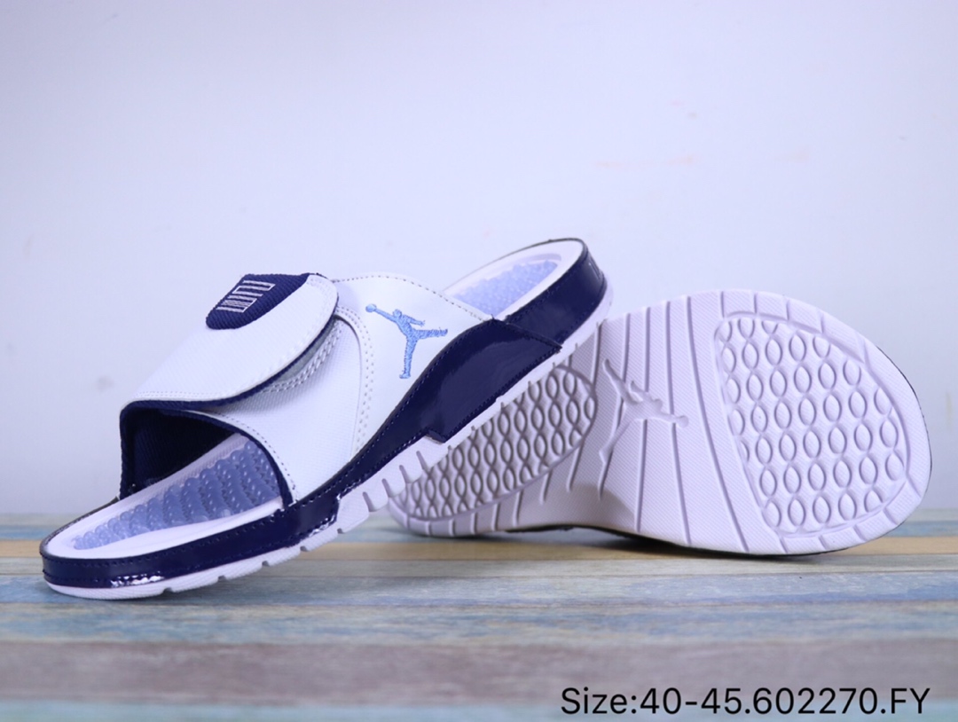 JORDAN HYDRO ⅩⅠ RETRO 乔丹魔术贴 按摩脚底颗粒 舒适 夏季清凉拖鞋 AA1336 602270