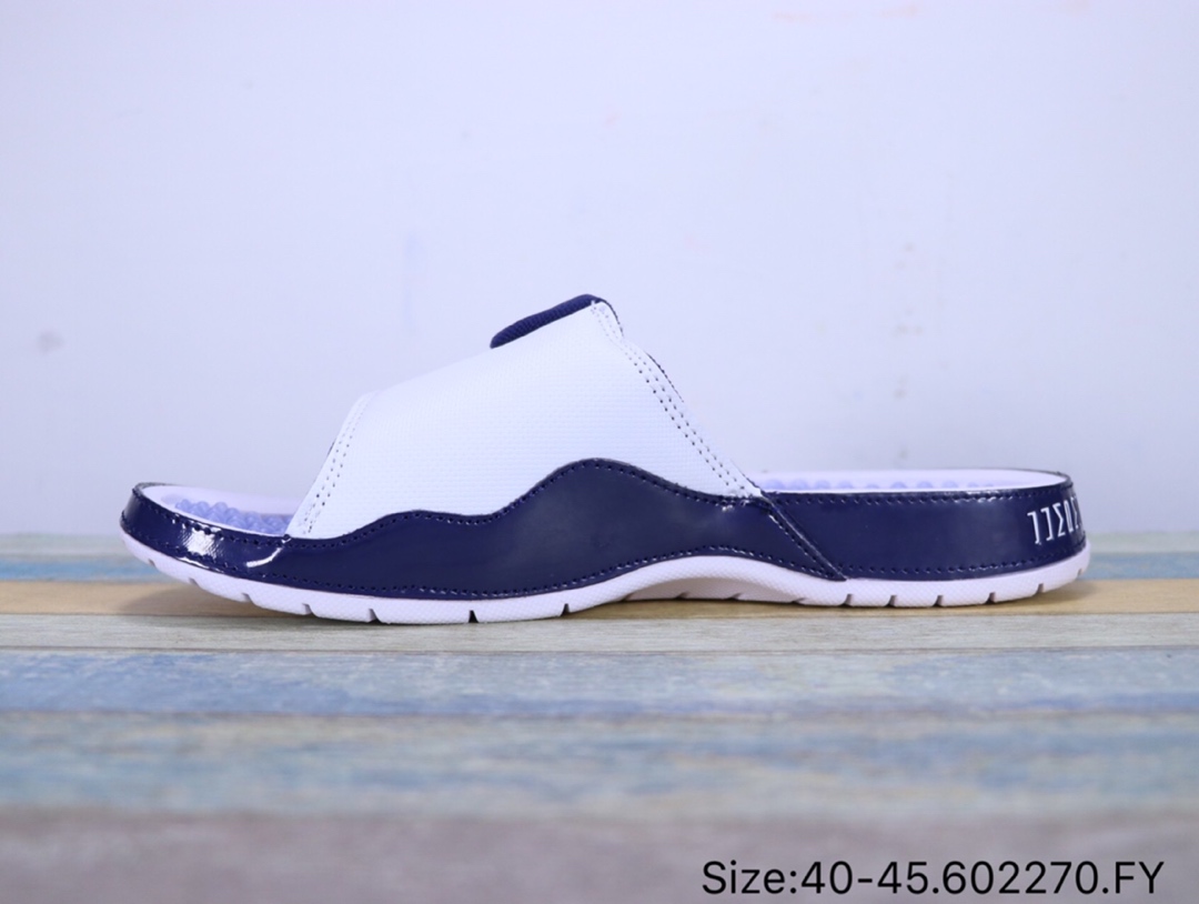 JORDAN HYDRO ⅩⅠ RETRO 乔丹魔术贴 按摩脚底颗粒 舒适 夏季清凉拖鞋 AA1336 602270