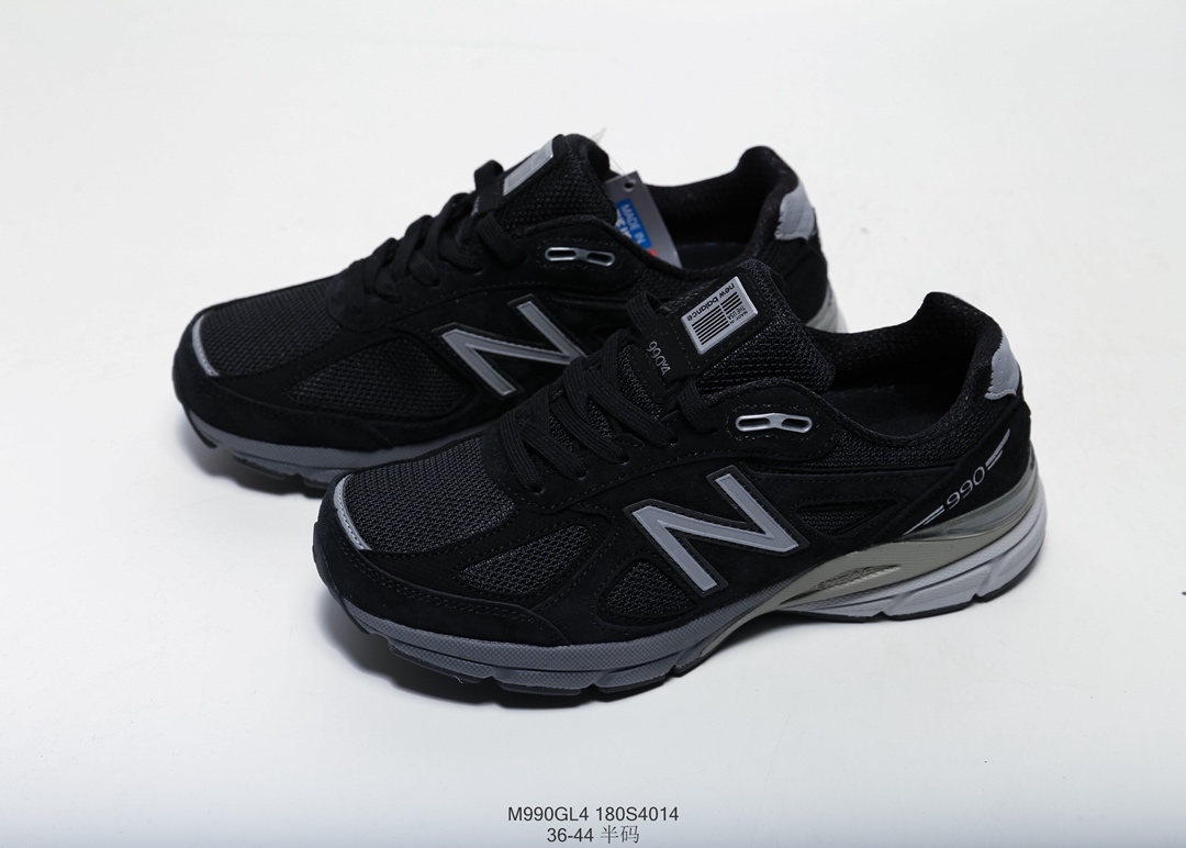 220 真标 专柜品质 NEW BALANCE 新百伦 990 V4 180S4014 总统跑鞋 美式姥爷鞋 公司原鞋盒