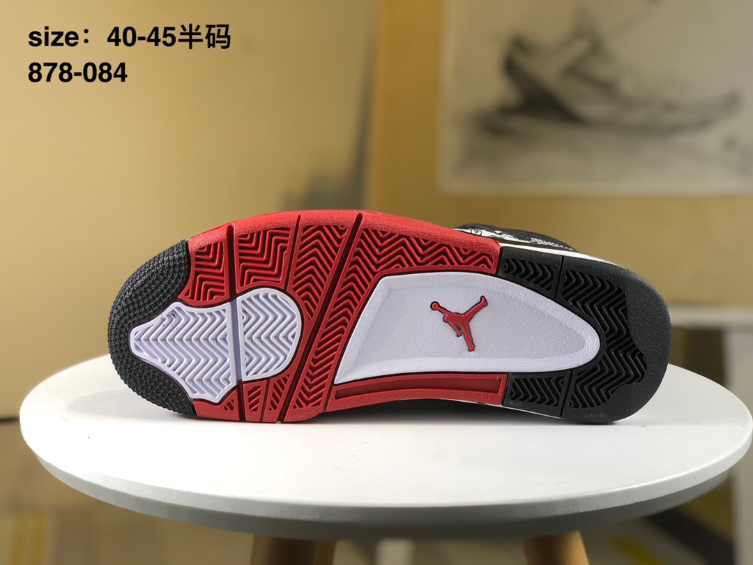 Air Jordan 4 Retro Sngldy AJ4乔4涂鸦 中国水墨画 篮球鞋 BQ0897-006  尺码：40.5 41 42 42.5 43 44 44.5 45 45.5 46 47.5 # 独家含45.5 区分市面各种嘴炮纯原