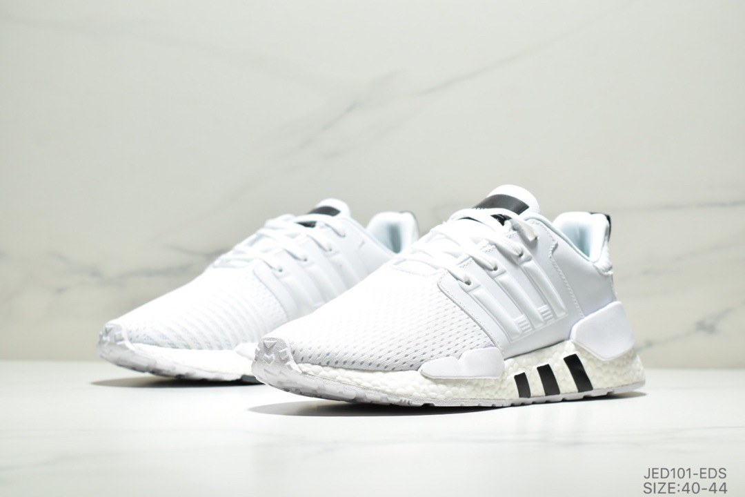 Adidas EQT Support 91/18 Boost 41S2608愛迪達三叶草爆米花复古跑鞋 搭配稳定模块 Boost缓震科技 40-44ID:JED101-EDS