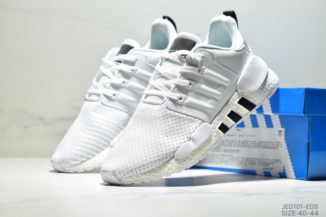 Adidas EQT Support 91/18 Boost 41S2608愛迪達三叶草爆米花复古跑鞋 搭配稳定模块 Boost缓震科技 40-44ID:JED101-EDS