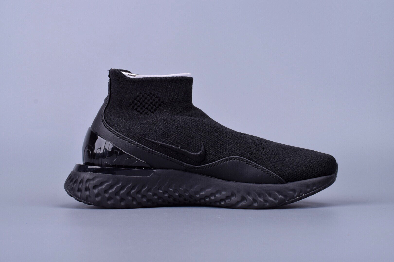 NIKE耐吉2019新款轻便缓震透气.编织高帮袜套女子跑鞋雷电灰AV5553-004尺码：36 36.5 37.5 38 38.5 39