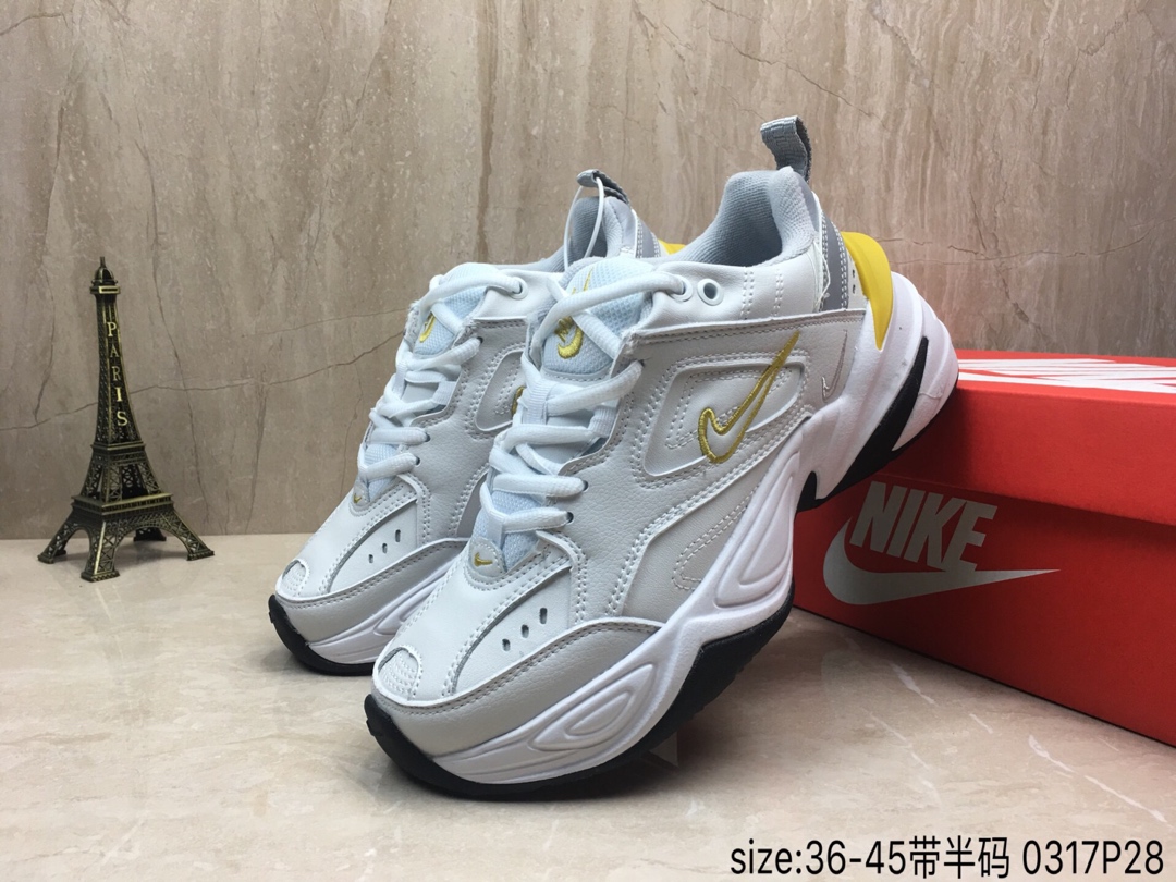 Nike Air M2K Tekno 耐吉复古老爹鞋2代男女跑鞋 货号：AV4789-009 尺码：36-45编码0317P28