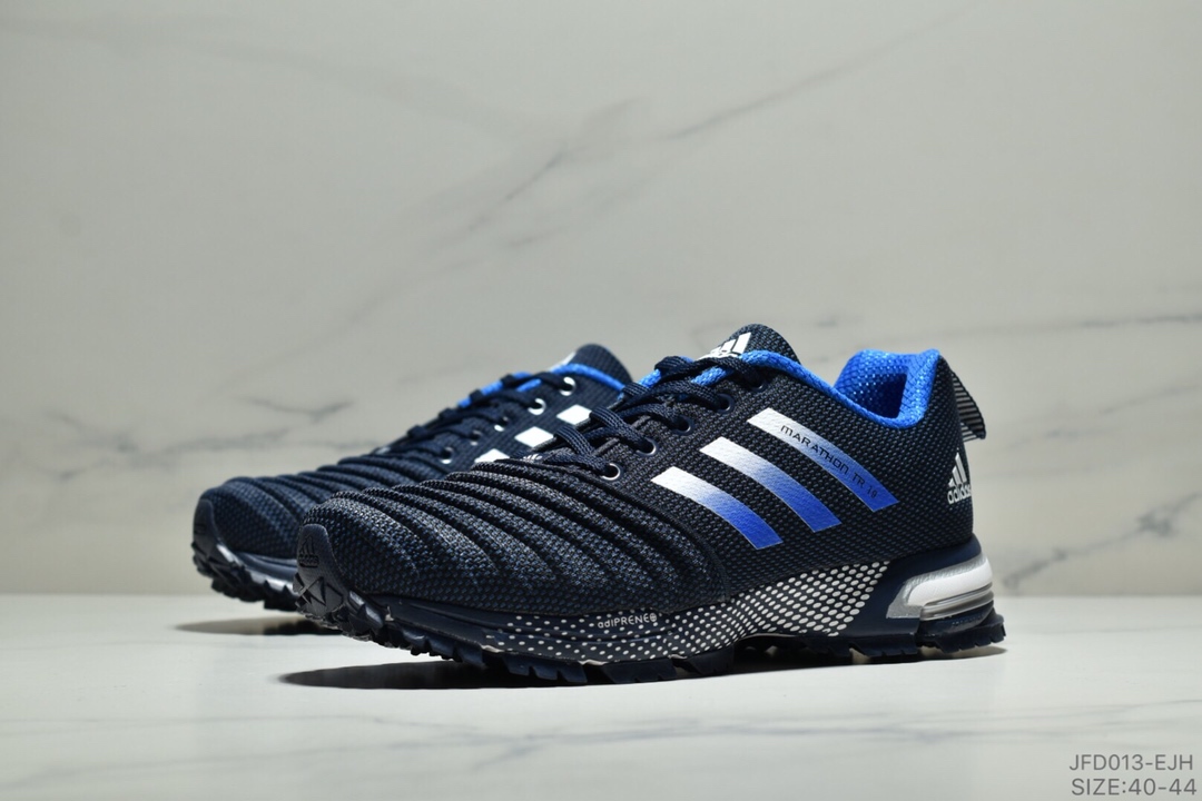 Adidas aerobounce st m系列针织面 休闲款马拉松运动鞋 ID:JFD013-EJH