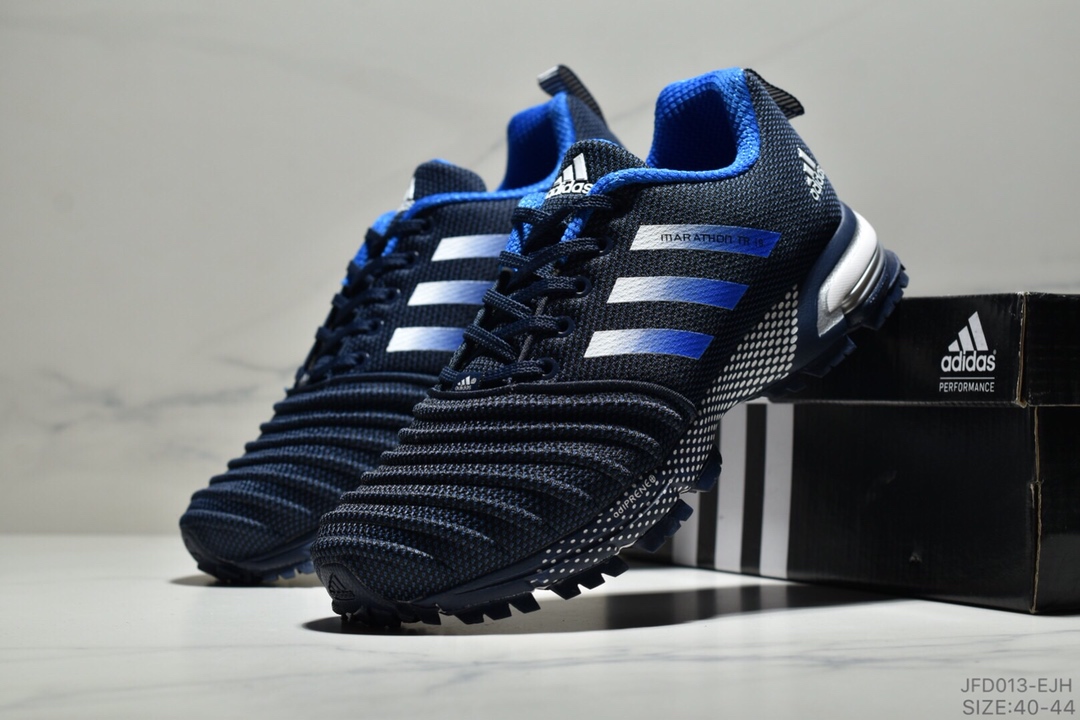 Adidas aerobounce st m系列针织面 休闲款马拉松运动鞋 ID:JFD013-EJH
