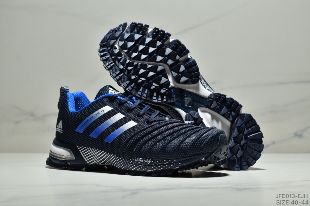 Adidas aerobounce st m系列针织面 休闲款马拉松运动鞋 ID:JFD013-EJH