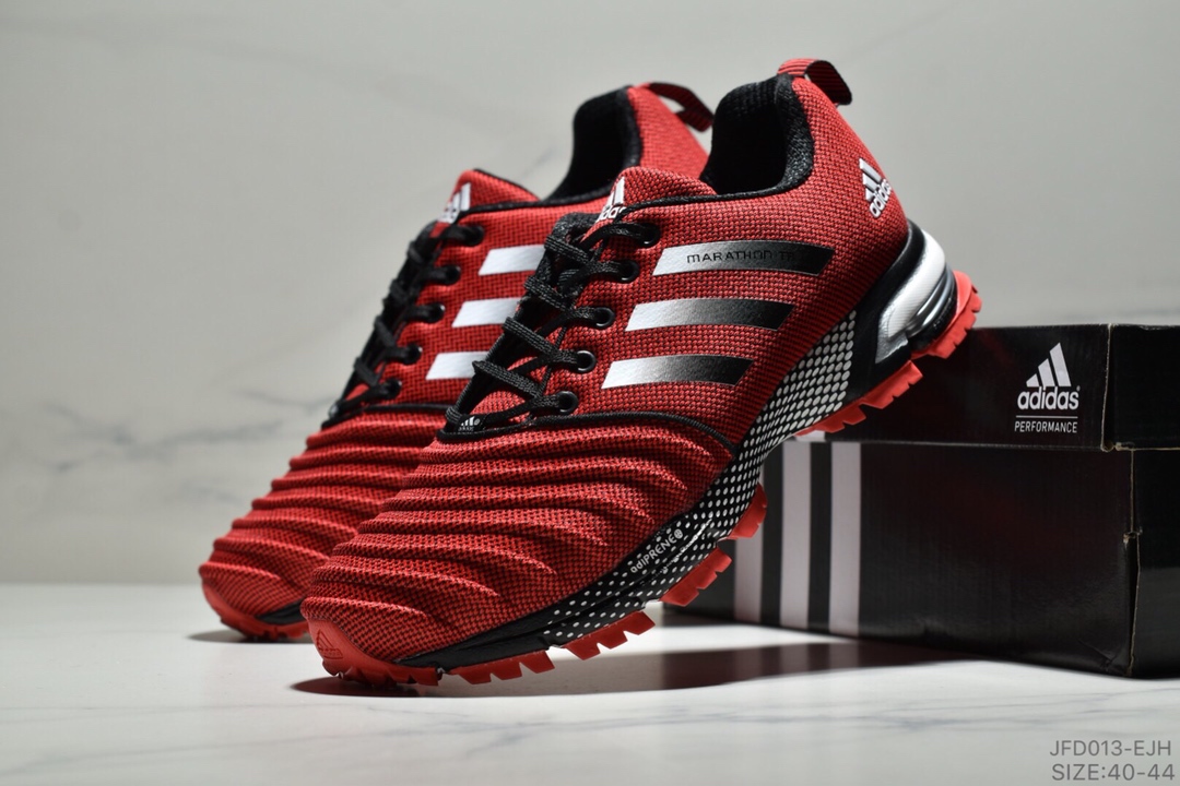 Adidas aerobounce st m系列针织面 休闲款马拉松运动鞋 ID:JFD013-EJH