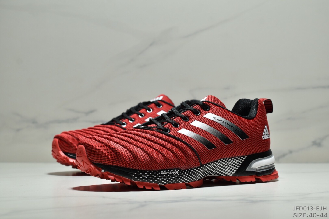Adidas aerobounce st m系列针织面 休闲款马拉松运动鞋 ID:JFD013-EJH
