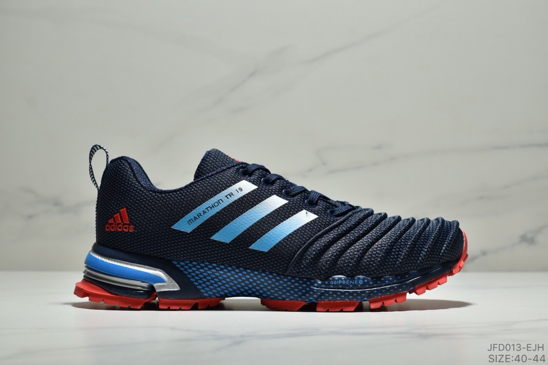 Adidas aerobounce st m系列针织面 休闲款马拉松运动鞋 ID:JFD013-EJH
