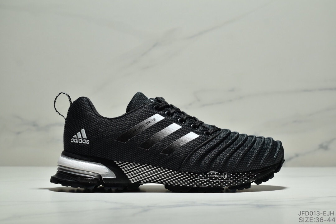 Adidas aerobounce st m系列针织面 休闲款马拉松运动鞋 ID:JFD013-EJH