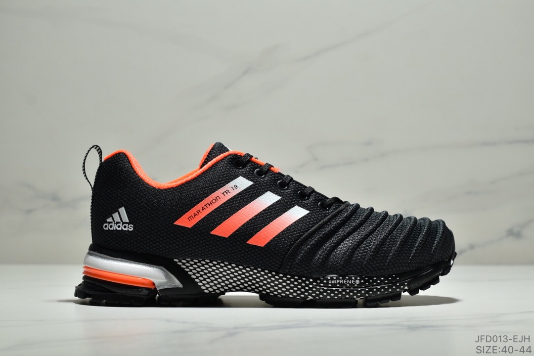 Adidas aerobounce st m系列针织面 休闲款马拉松运动鞋 ID:JFD013-EJH