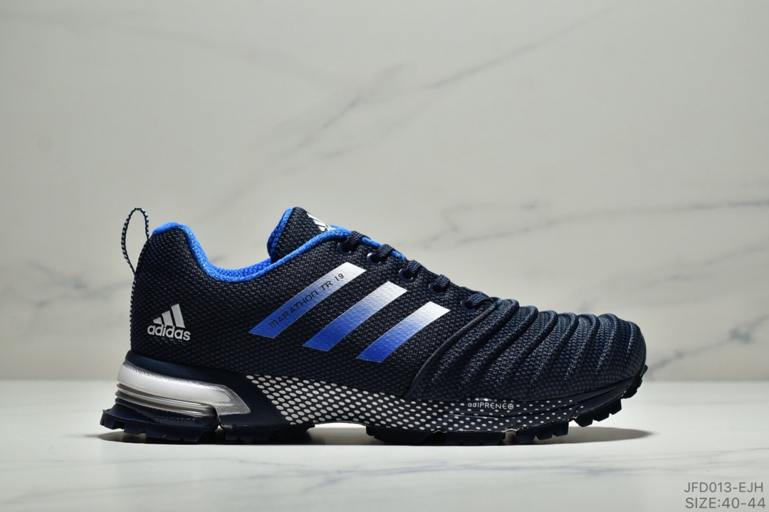 Adidas aerobounce st m系列针织面 休闲款马拉松运动鞋 ID:JFD013-EJH