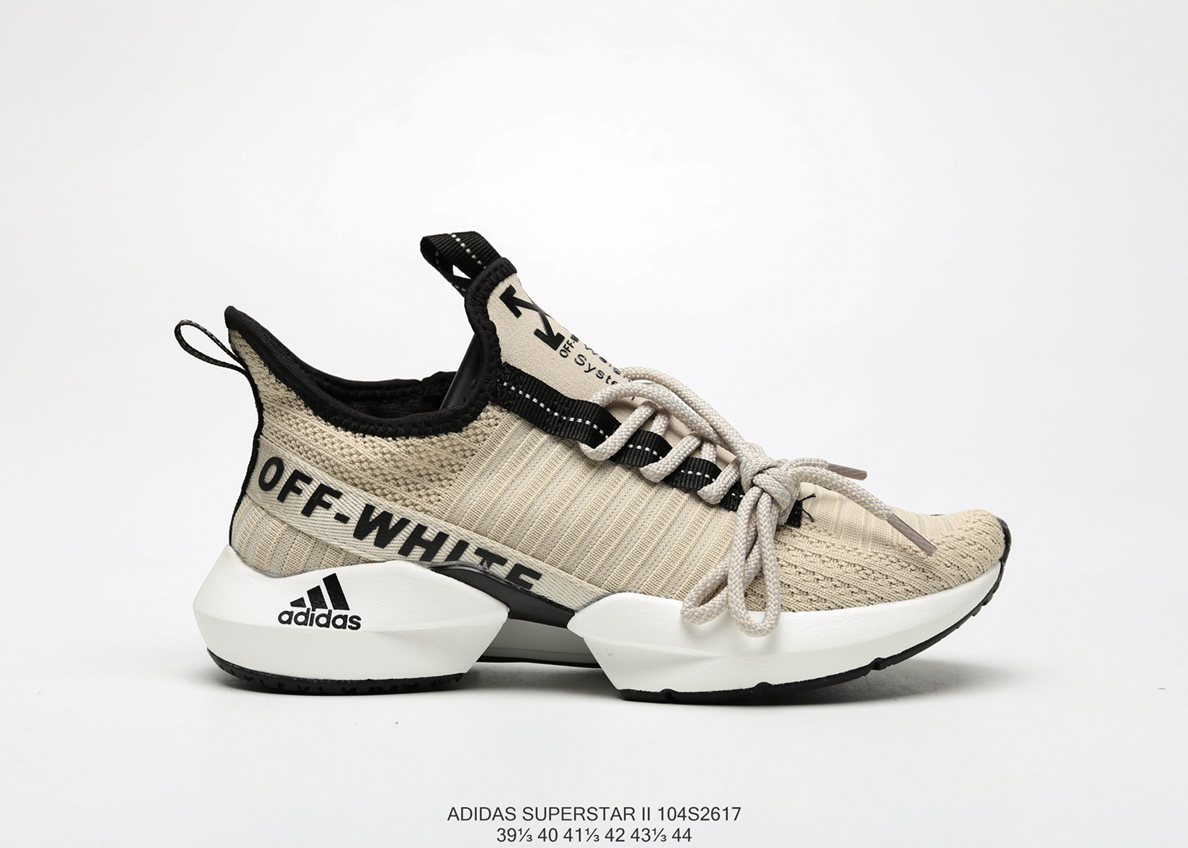 Adidas Superstar II 104S2617愛迪達 Off-White联名款 复古跑鞋