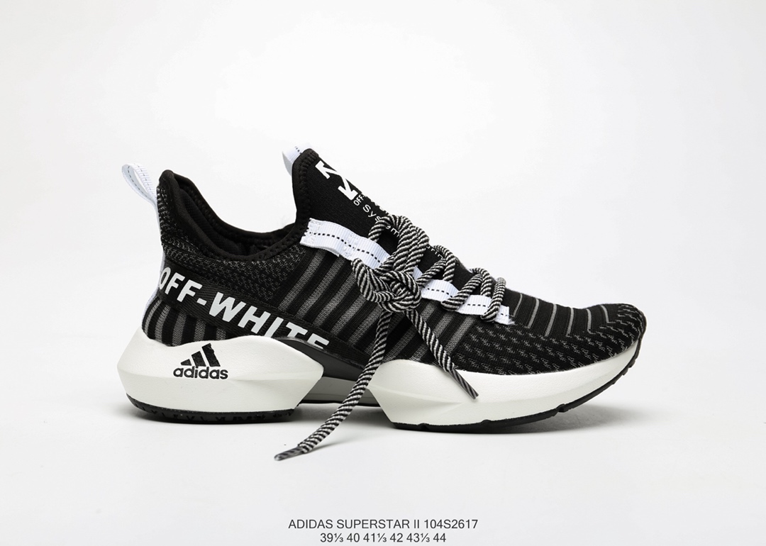 Adidas Superstar II 104S2617愛迪達 Off-White联名款 复古跑鞋