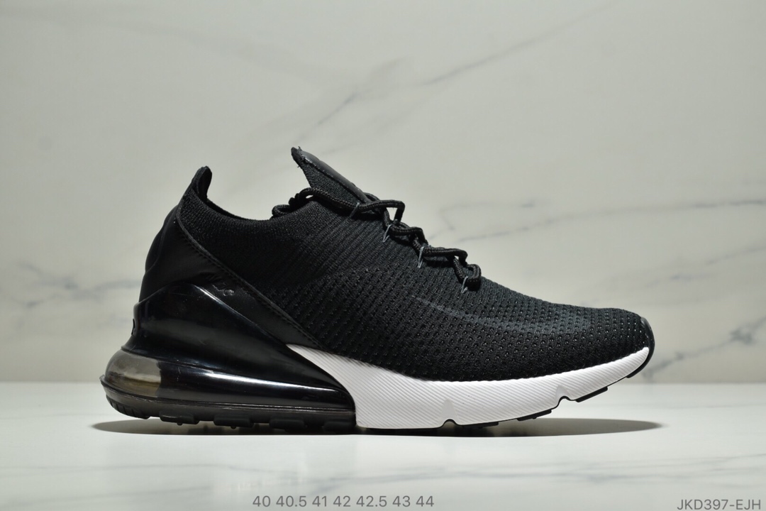 Nike Air Max 270 Flyknit 半掌气垫 采用针织飞线制作鞋面 ID:JKD397-EJH