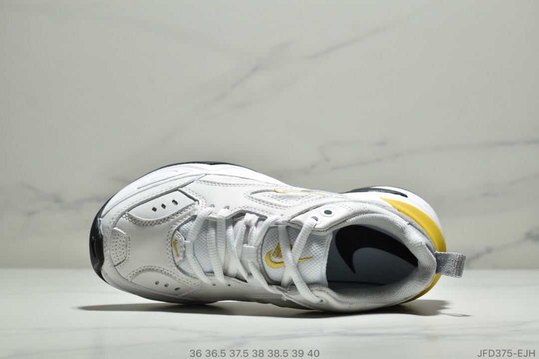 Nike/耐吉M2K Tekno香蕉黄亮彩扎染复古休闲老爹鞋 AO3108-009 尺码：36 36.5 37.5 38 38.5 39 40ID:JFD375-EJH