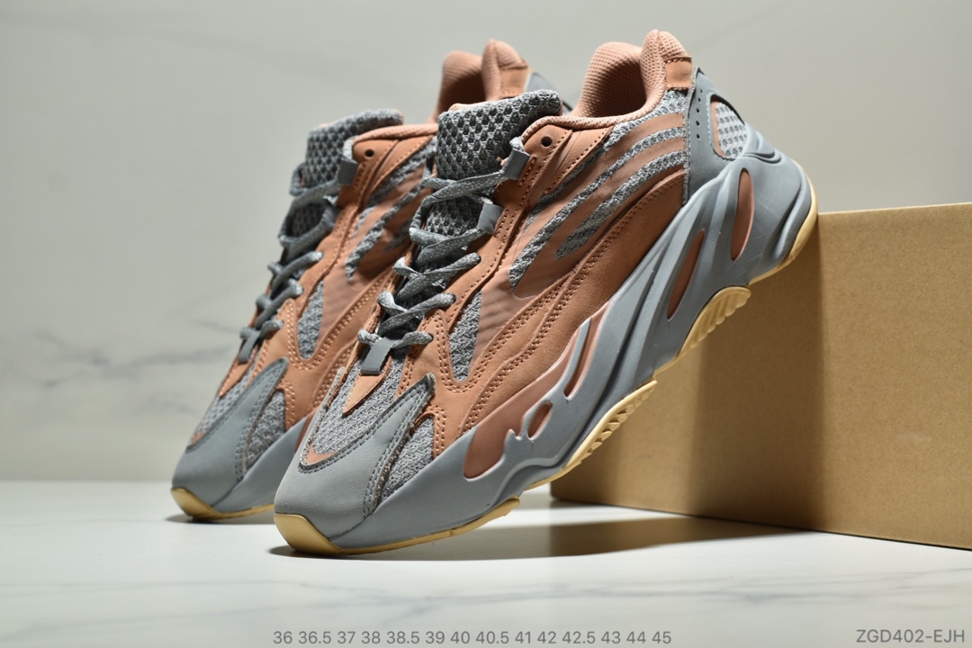 Adidas Yeezy Boost 椰子700 Inertia 侃爷椰子复古老爹鞋  货号：EF4029尺码：36 36.5 37 38 38.5 39 40 41 42 42.5 43 44 45ID:ZGD402-EJH