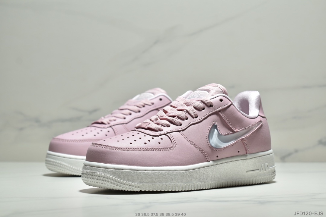 W Air Force 1 07 Se Prm  果冻渐变钩闪亮复古休闲空军板鞋 ！SIZE:36 36.5 37.5 38 38.5 39 40ID:JFD120-EJS