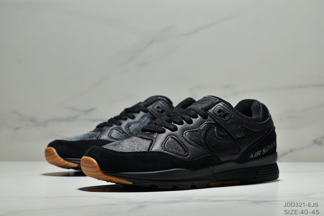 Nike Air Span II 男子新款复古缓震运动鞋 内置SOLO气垫40-45ID:JDD321-EJS