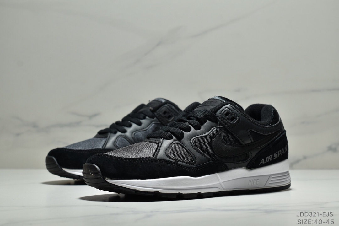 Nike Air Span II 男子新款复古缓震运动鞋 内置SOLO气垫40-45ID:JDD321-EJS