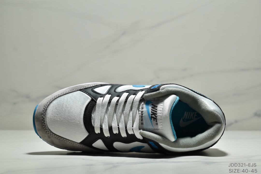 Nike Air Span II 男子新款复古缓震运动鞋 内置SOLO气垫40-45ID:JDD321-EJS