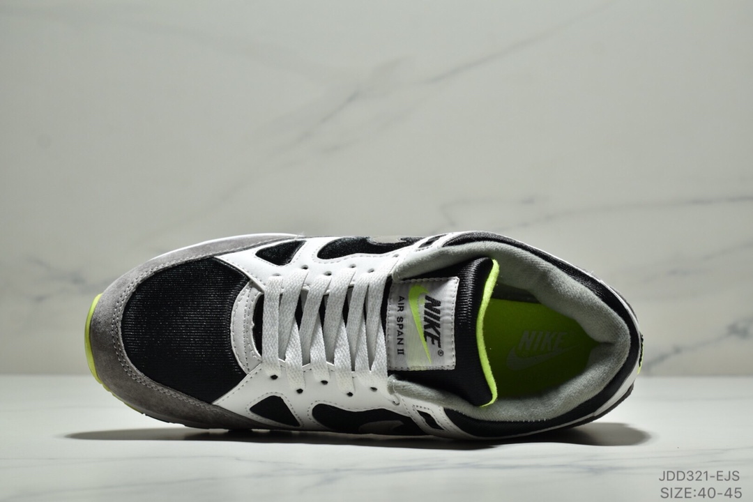 Nike Air Span II 男子新款复古缓震运动鞋 内置SOLO气垫40-45ID:JDD321-EJS
