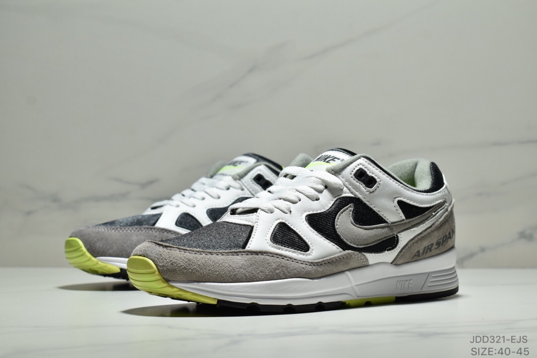 Nike Air Span II 男子新款复古缓震运动鞋 内置SOLO气垫40-45ID:JDD321-EJS