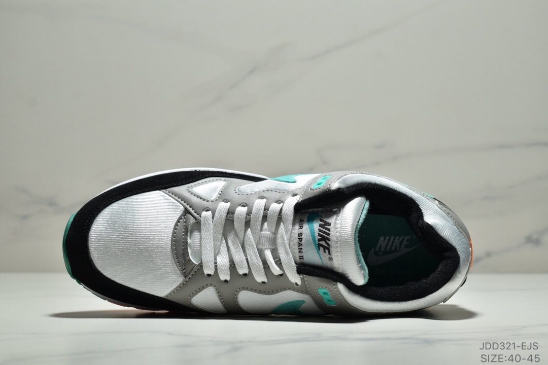 Nike Air Span II 男子新款复古缓震运动鞋 内置SOLO气垫40-45ID:JDD321-EJS