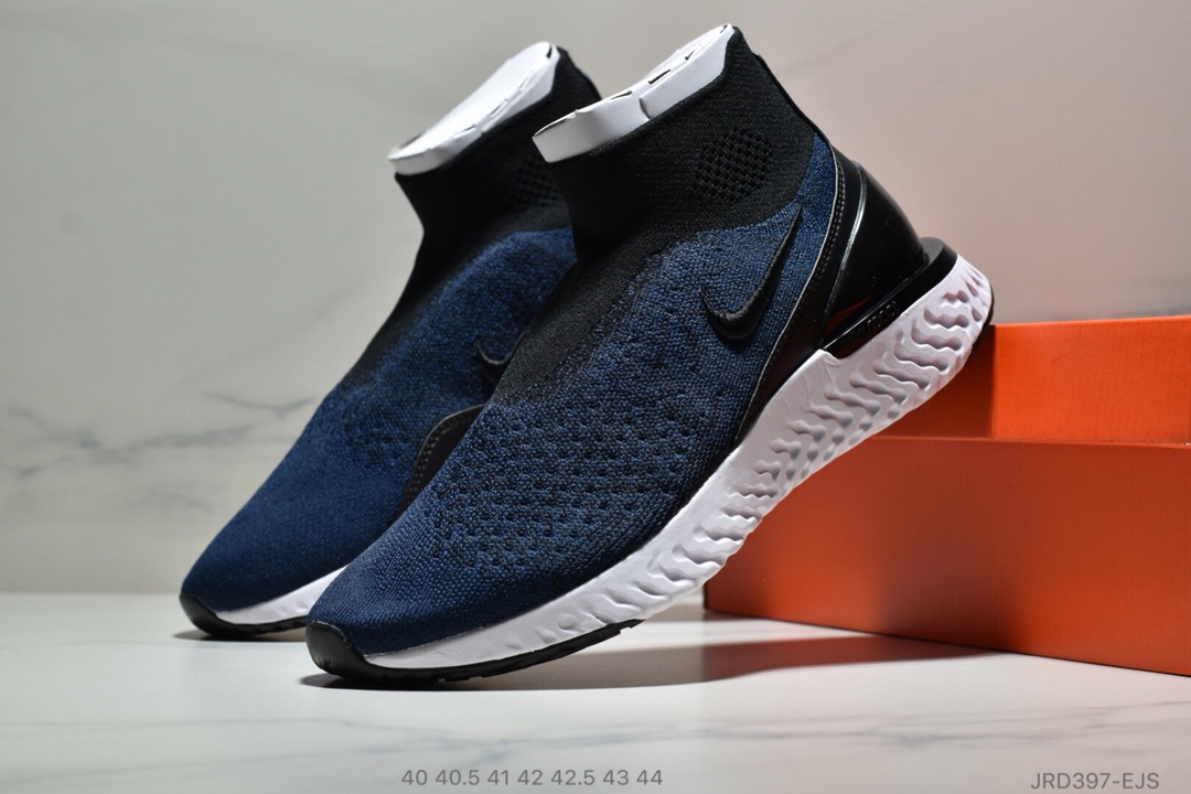 220 公司级Nike Epic React Flyknit 高帮瑞亚针织#原档案数据编织面 AV5554-003