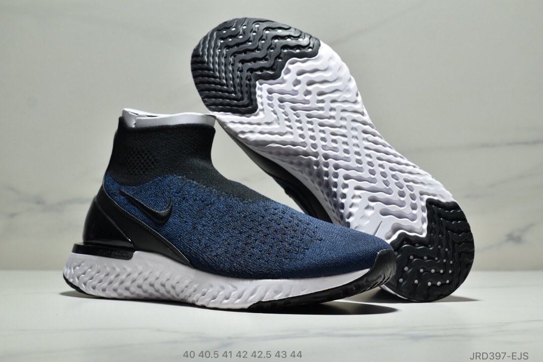 220 公司级Nike Epic React Flyknit 高帮瑞亚针织#原档案数据编织面 AV5554-003