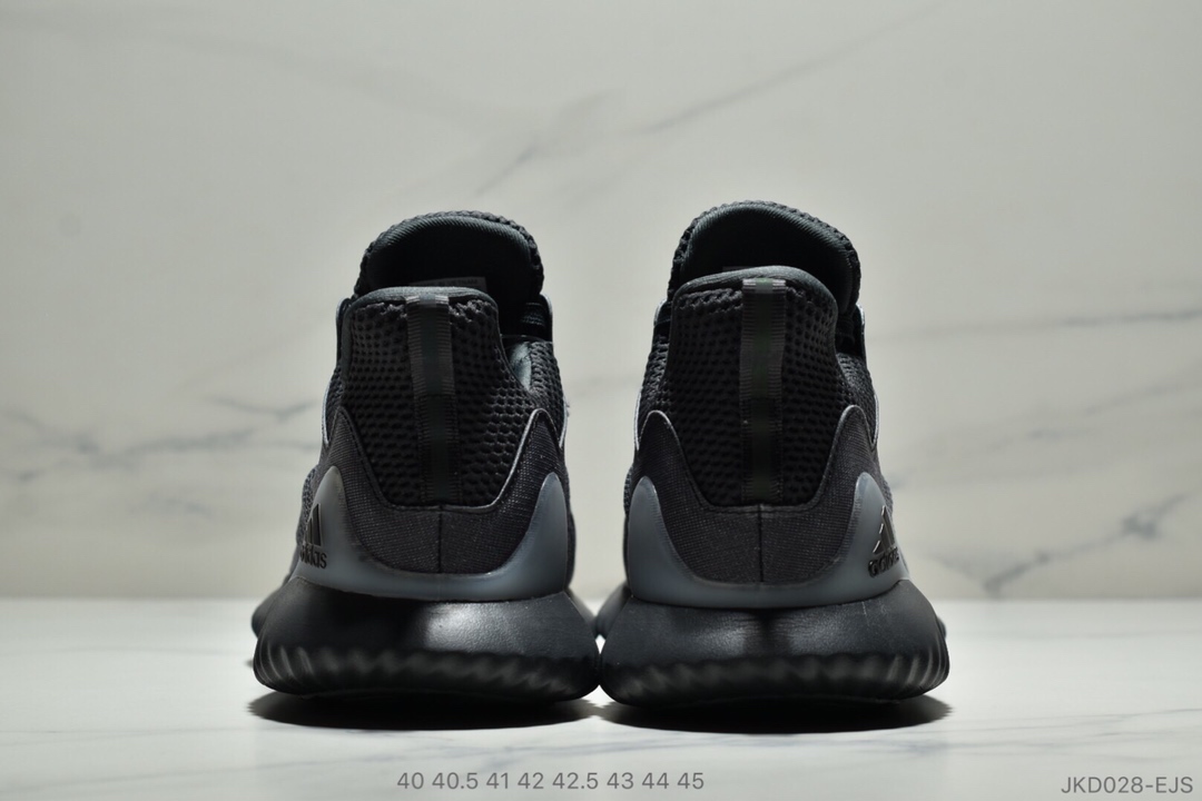 Adidas Alphabounce Beyond 3.0 阿尔法透气缓震跑步鞋！贾卡面 抗磨运动性能提升极致 尺码：40 40.5 41 42 42.5 43 44 45ID:JKD028-EDR