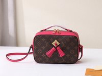 Louis Vuitton Perfect 
 Handbags Camera Bags Red Monogram Canvas Calfskin Cowhide Fall Collection Fashion M43557