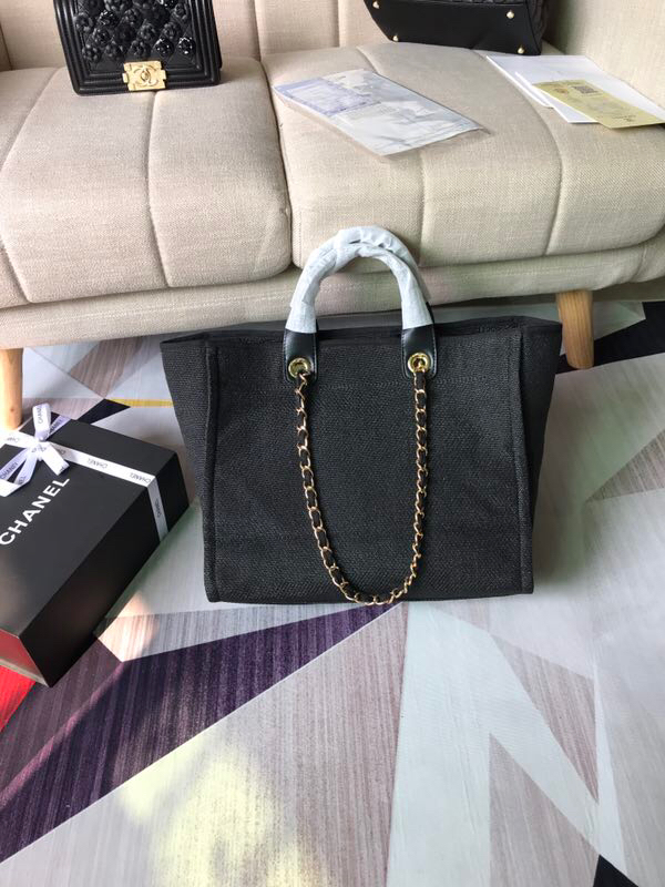 ️💕 66941 #大号沙滩牛仔帆布包🍎chanel d 2