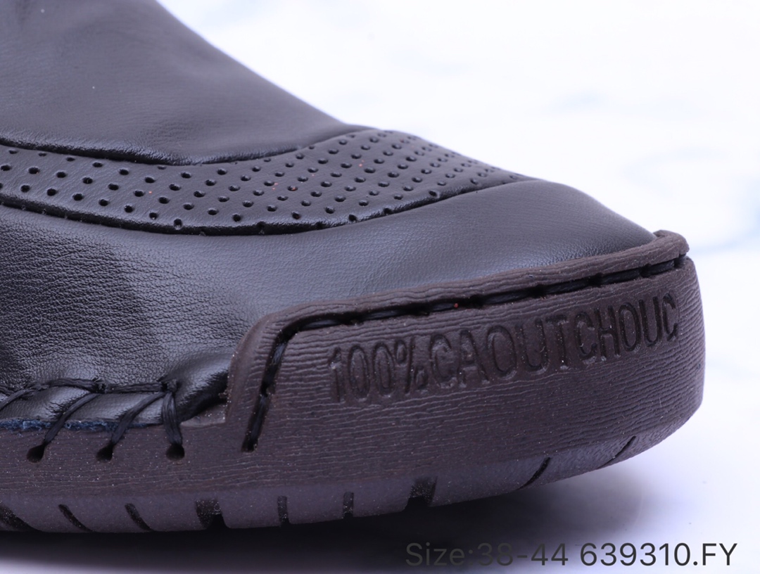 130【爱步 豆豆鞋】ECCO 爱步春季新款 韩版时尚 百搭随性 头层牛皮 豆豆休闲皮鞋