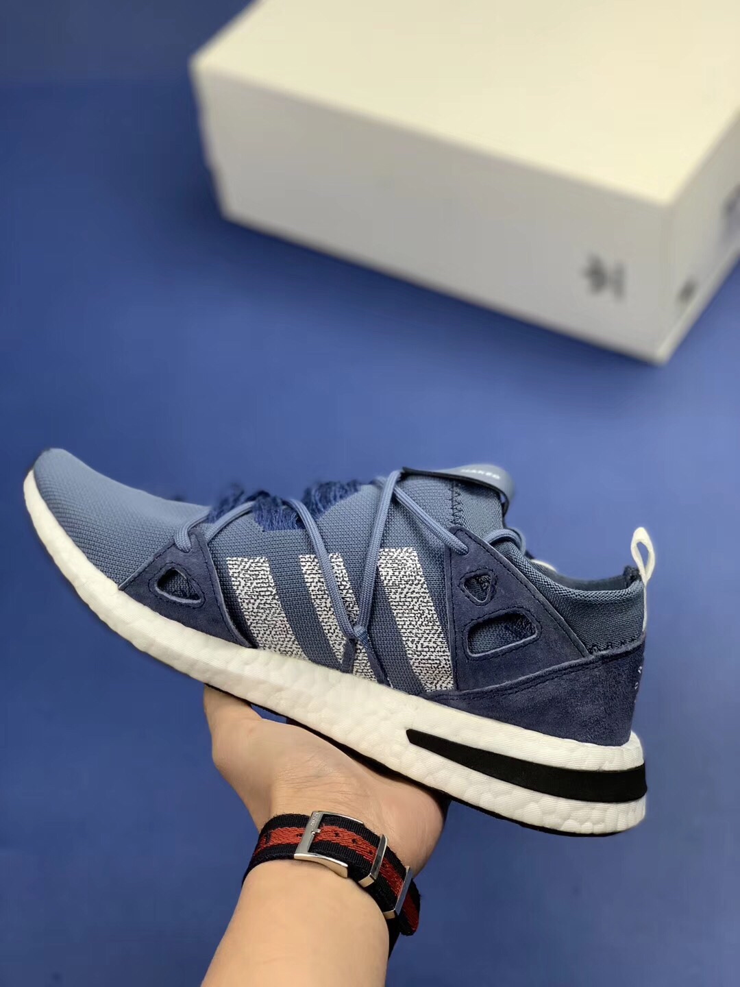 130 真爆 Adidas x Naked Arkyn Boost 鱼鳞爆米花大底