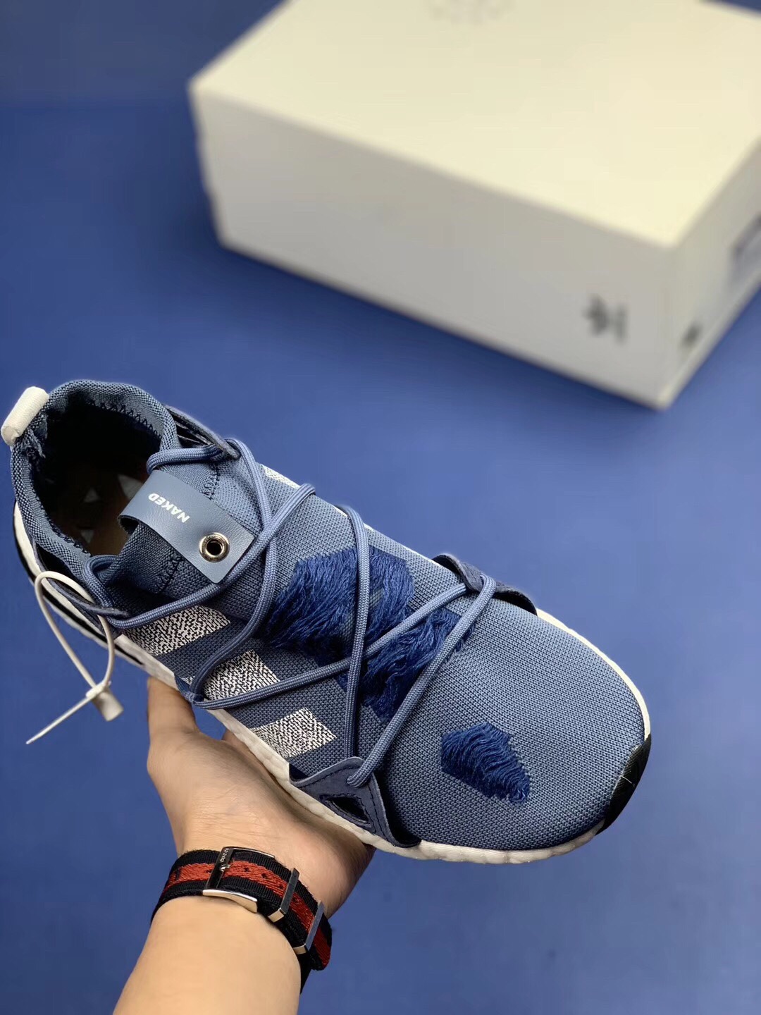 130 真爆 Adidas x Naked Arkyn Boost 鱼鳞爆米花大底