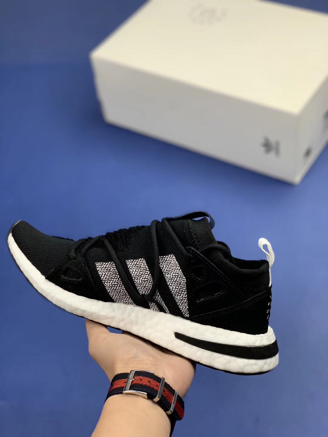 130 真爆 Adidas x Naked Arkyn Boost 鱼鳞爆米花大底