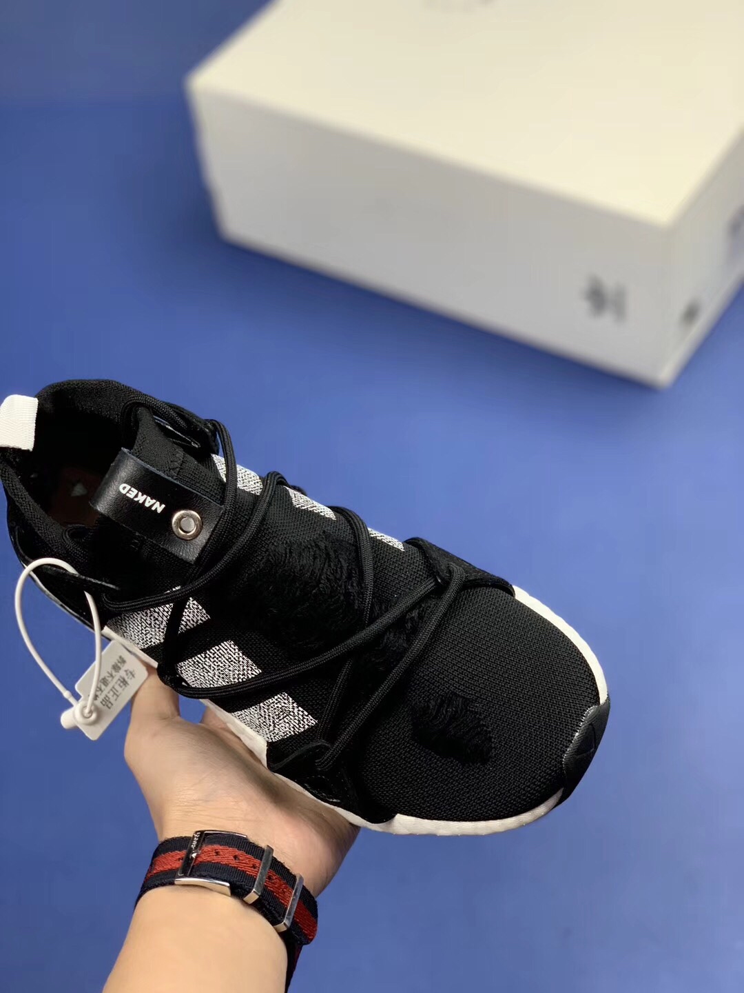 130 真爆 Adidas x Naked Arkyn Boost 鱼鳞爆米花大底