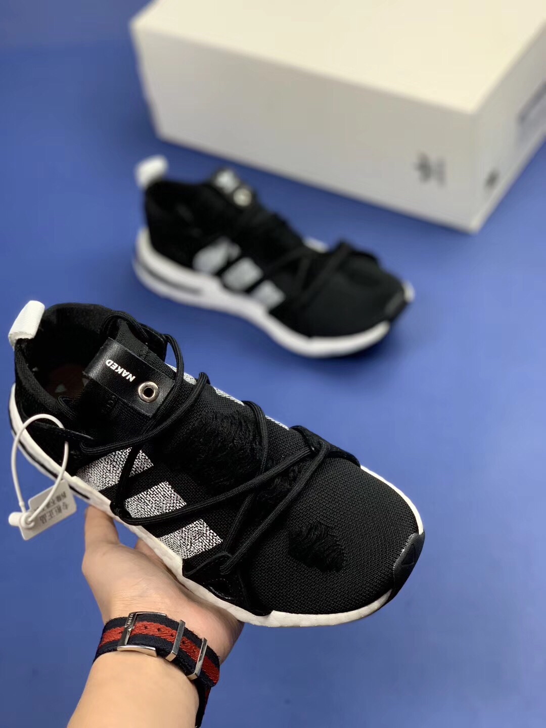 130 真爆 Adidas x Naked Arkyn Boost 鱼鳞爆米花大底