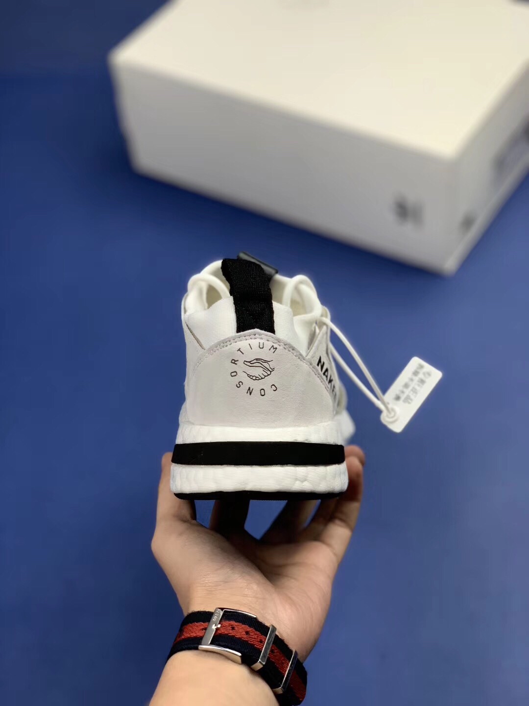 130 真爆 Adidas x Naked Arkyn Boost 鱼鳞爆米花大底