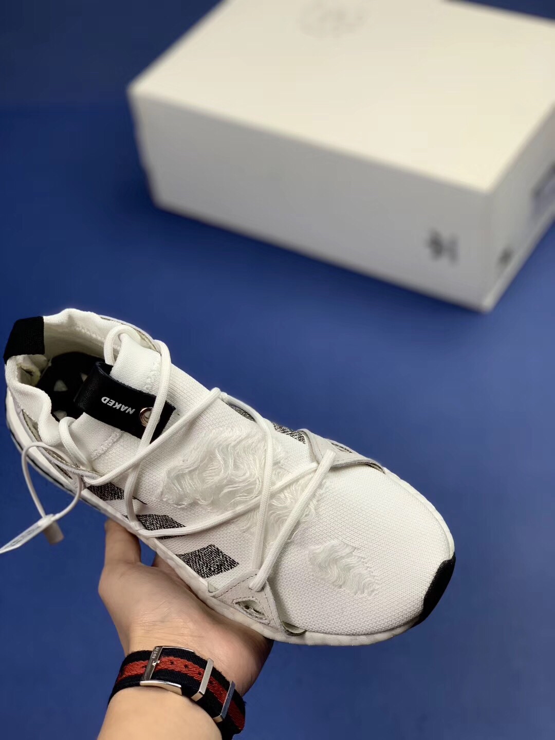 130 真爆 Adidas x Naked Arkyn Boost 鱼鳞爆米花大底