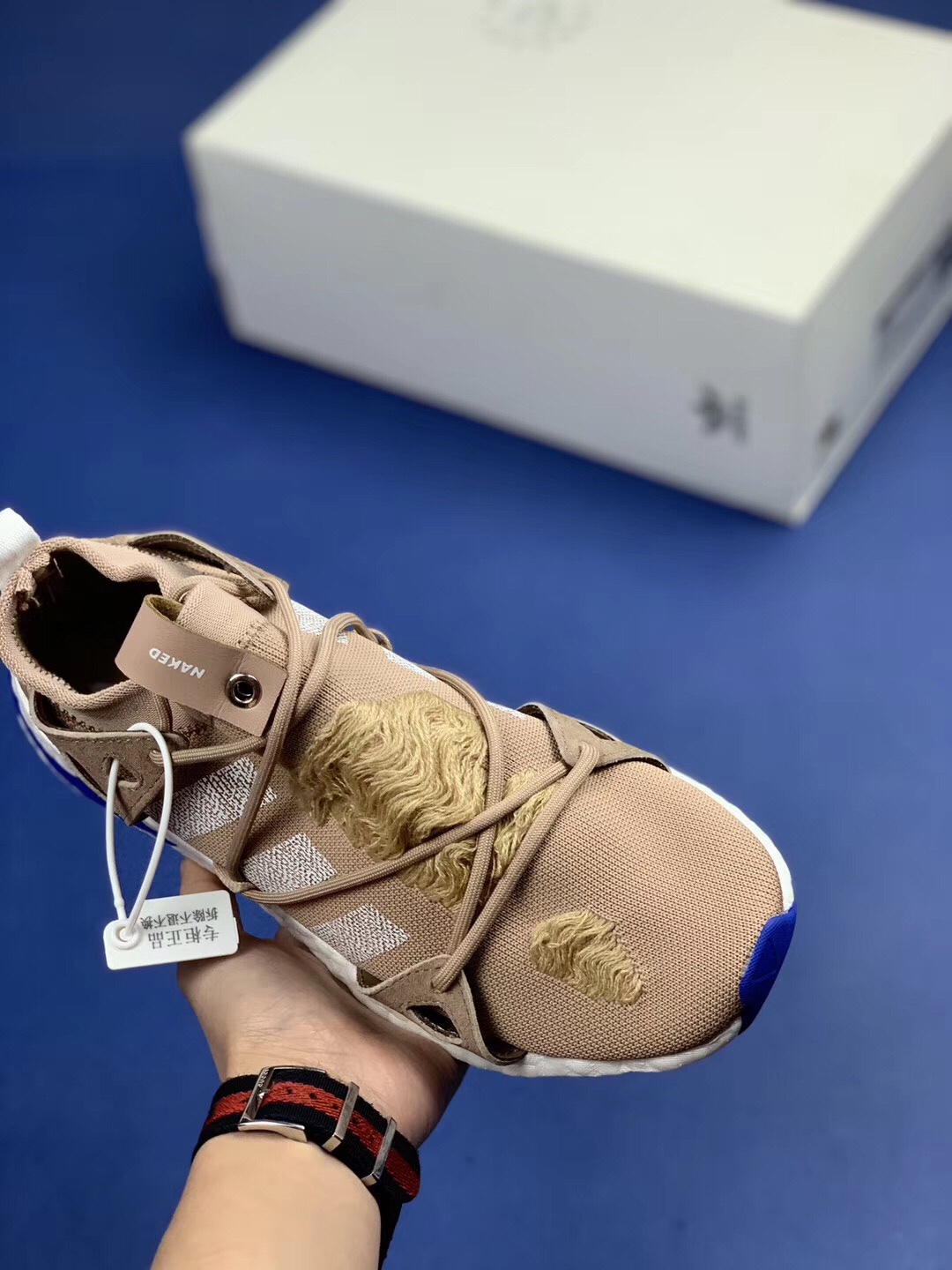 130 真爆 Adidas x Naked Arkyn Boost 鱼鳞爆米花大底